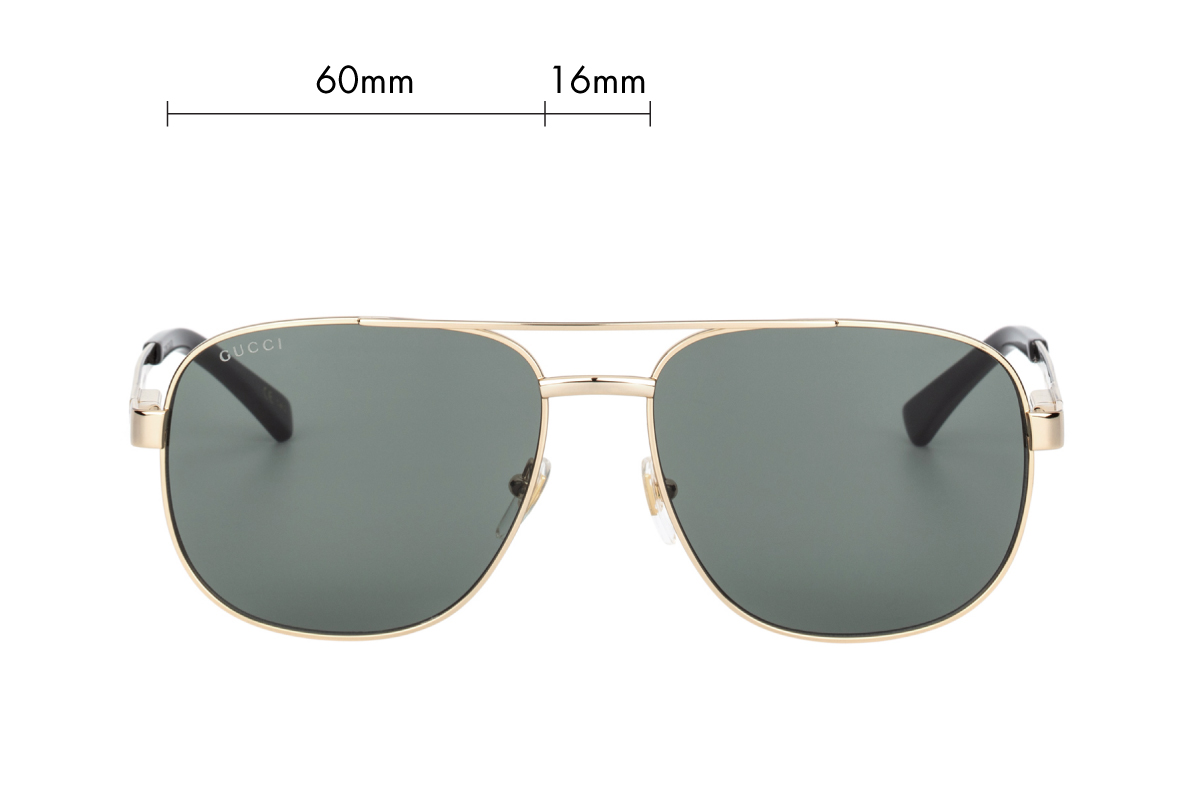 GUCCI-GG1223S Aviator Sunglasses | Puyi Optical